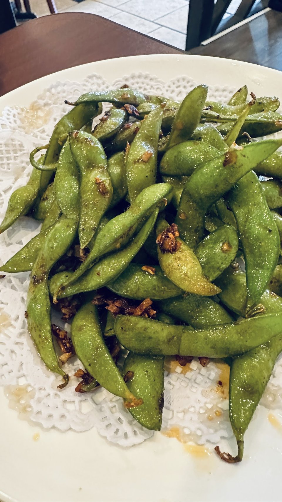 Garlic Edamame