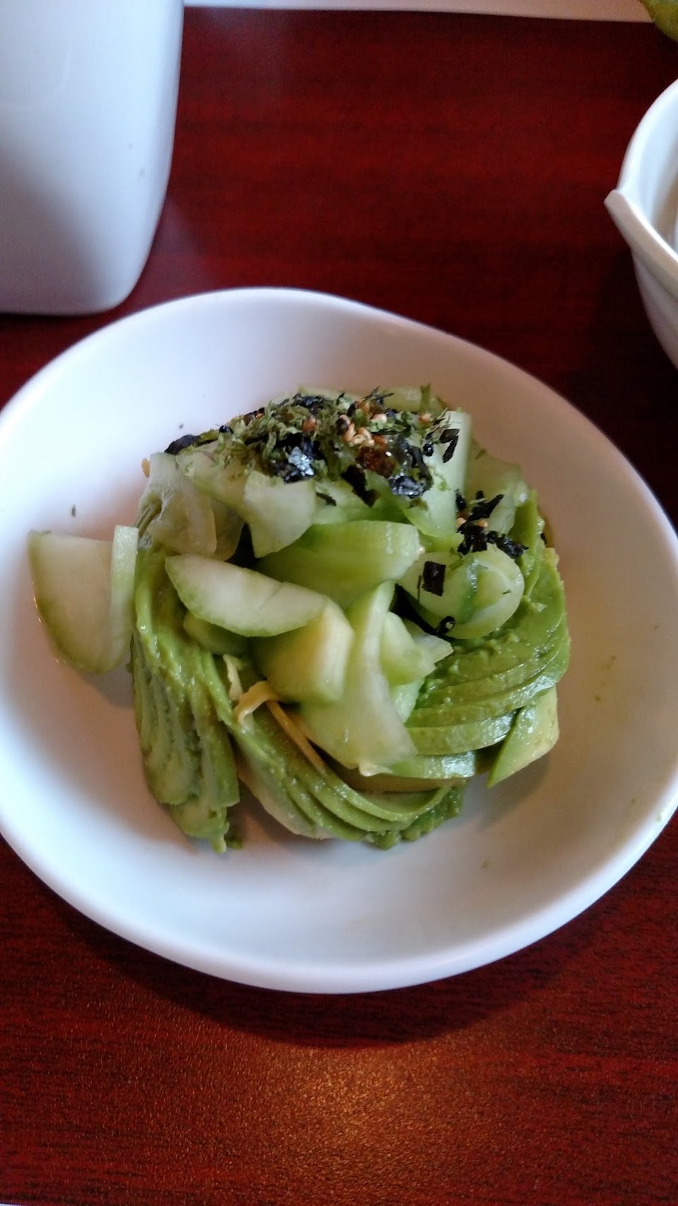 Cucumber Avocado Salad